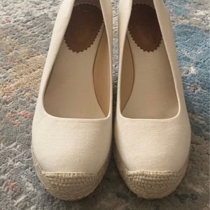 J. Crew Seville, Cream, Espadrilles, Size 9
